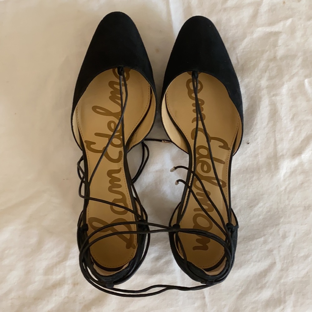 Sam Edelman Ankle Tied Heels- Good Quality